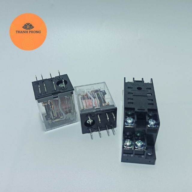 Rơ Le Trung Gian 8 Chân 14 Chân Relay MY4N LY2N 220V 24VDC