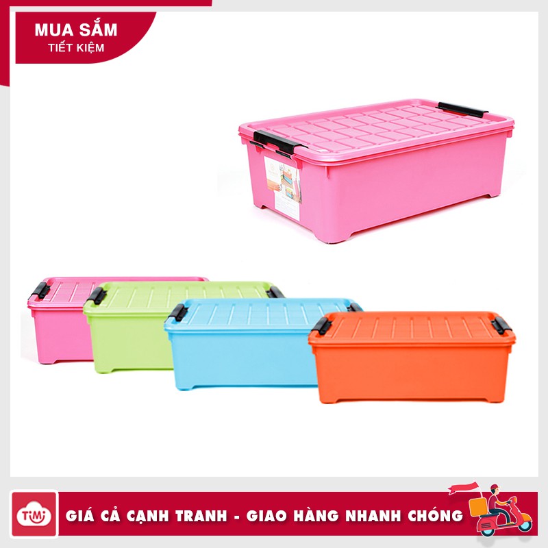 Thùng nhựa đựng đồ hình chữ nhật