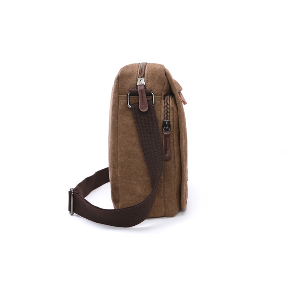 Túi đeo chéo nam vải canvas cao cấp phong cách mới