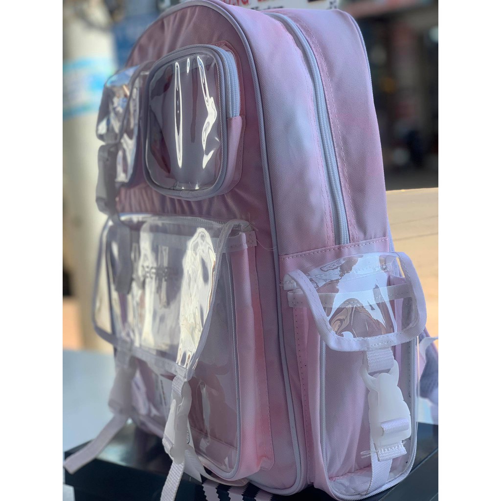 Balo Degrey hồng loang Backpack - Balo thời trang Nam Nữ - GIN STORE