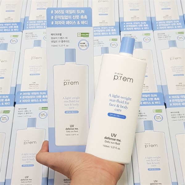 Sữa Chống Nắng Vật Lý Make P:rem UV Defense Me. Make Prem Sun Fluid SPF 50+ PA++++