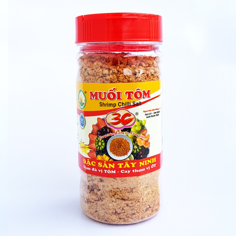 Hủ 150gr muối tôm 3C đặc sản Tây Ninh vừa đủ cho các món trái cây đồ gia vị bán chạy