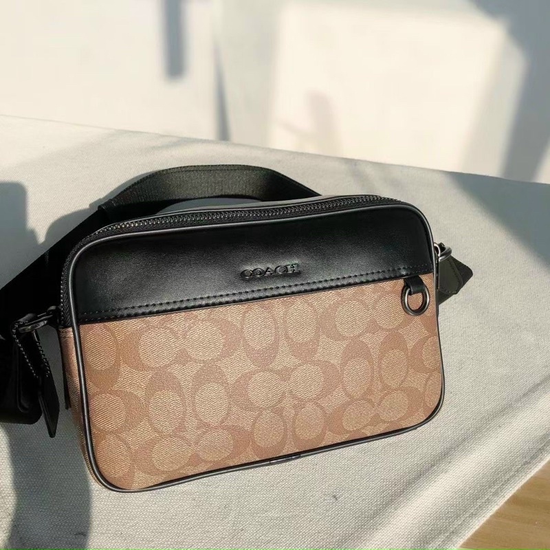 TÚI ĐEO CHÉO NAM Graham Crossbody In Signature Canvas