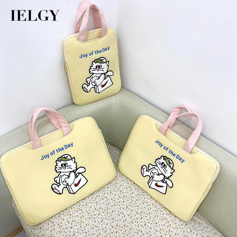 Ielgy Túi Xách Máy Tính Xách Tay Phong Cách Hàn Quốc Cho Nữ