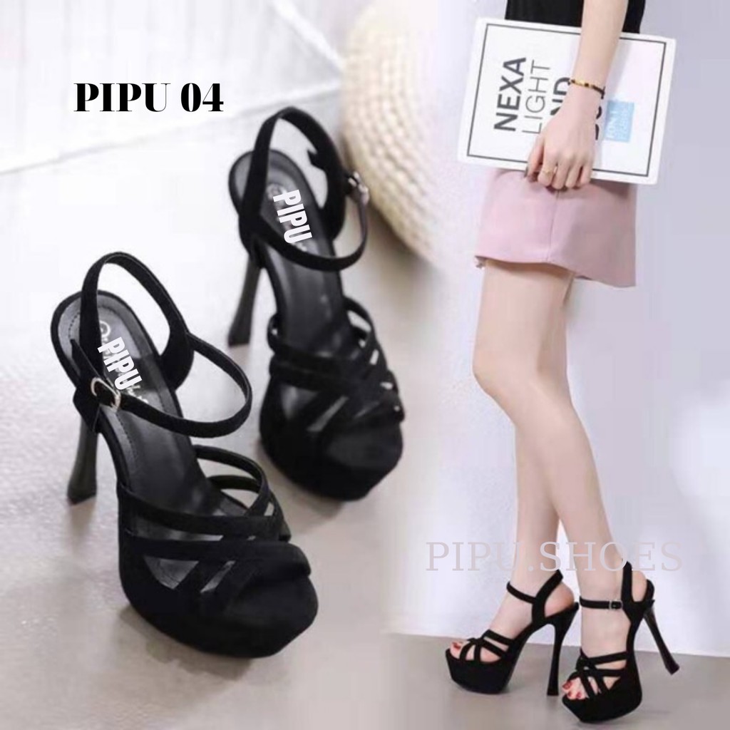 giày cao gót đế đúp 14cm &amp; 15cm, sandal cao gót nữ,catwalk giày cưới