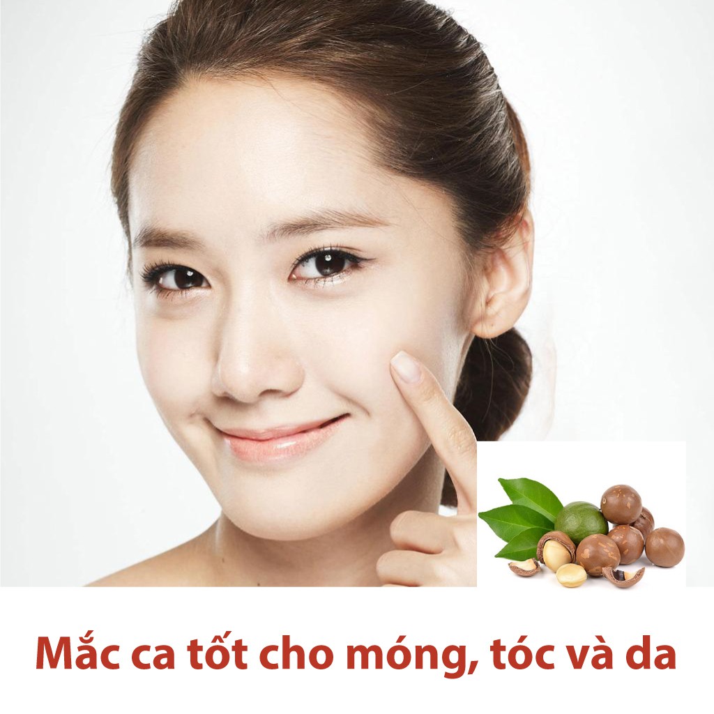 Hạt Mắc Ca Úc Nứt Vỏ - 1kg (2 hộp) Kèm Đồ Khui