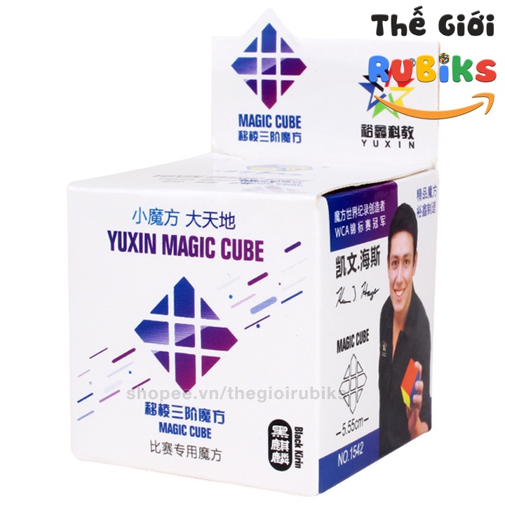 Rubik YuXin Black Kirin Fisher Rubic Biến Thể 3x3 Cube