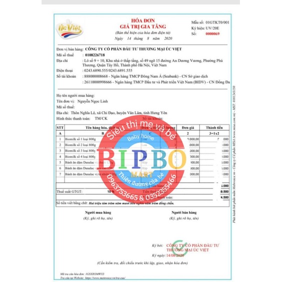 Sữa BIOMIL plus 1,2,3- hộp 800g