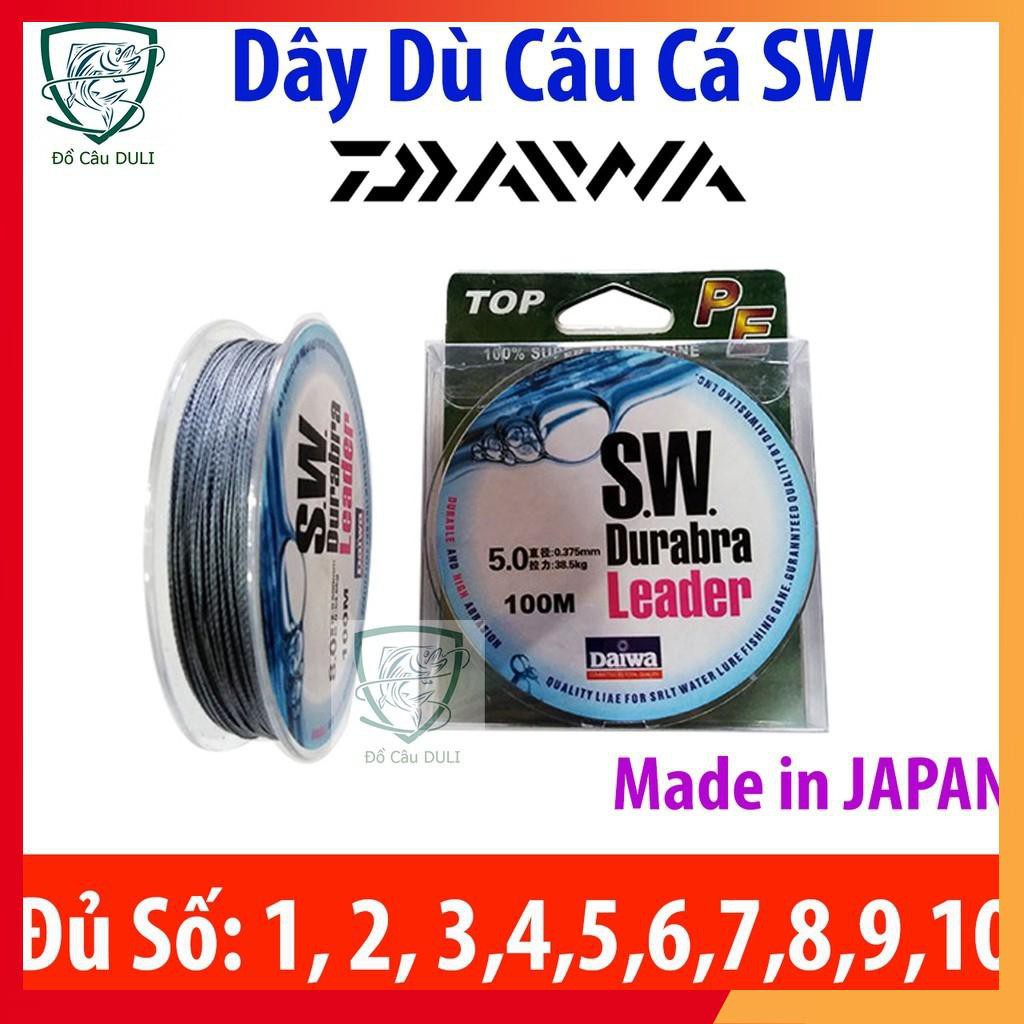 ( giá rẻ tri ấn ) [Hàng Nhật] Dây Dù Câu Cá Daiwa SW Leader siêu dẻo dai đủ size - Duli ( 3 ngày đổi trả )
