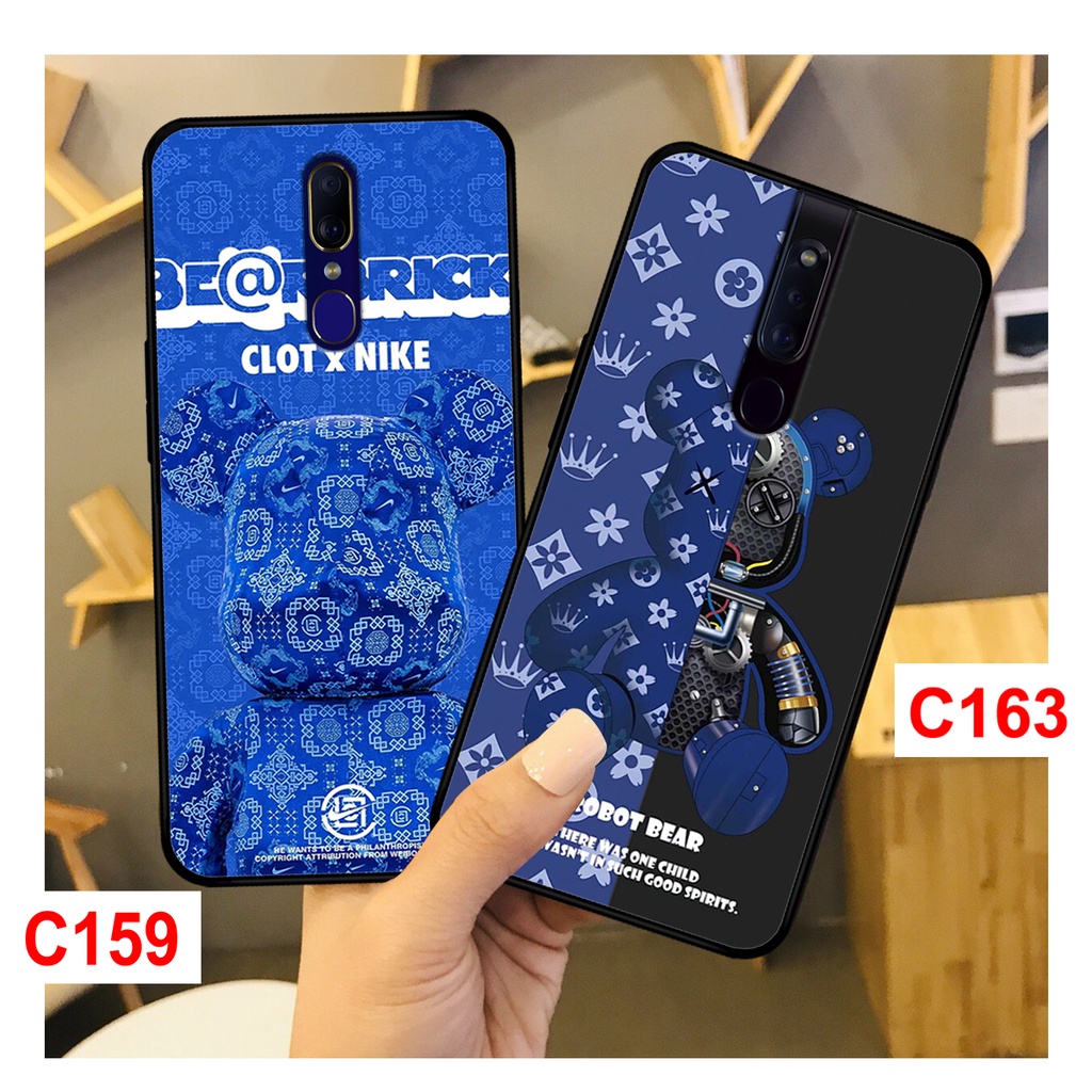 Ốp lưng Oppo F11 - F11 Pro in hình gấu bearbrick thời trang cao cấp. Ốp oppo rẻ bền đẹp.