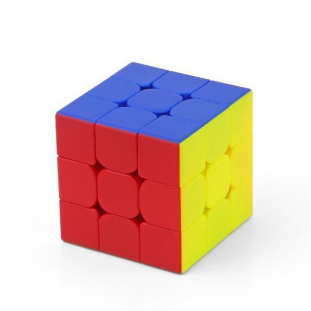 Rubic 2x2 3x3 loại trơn, không rít, đồ chơi Phát triển trí thông minh, khả năng tư duy cho trẻ