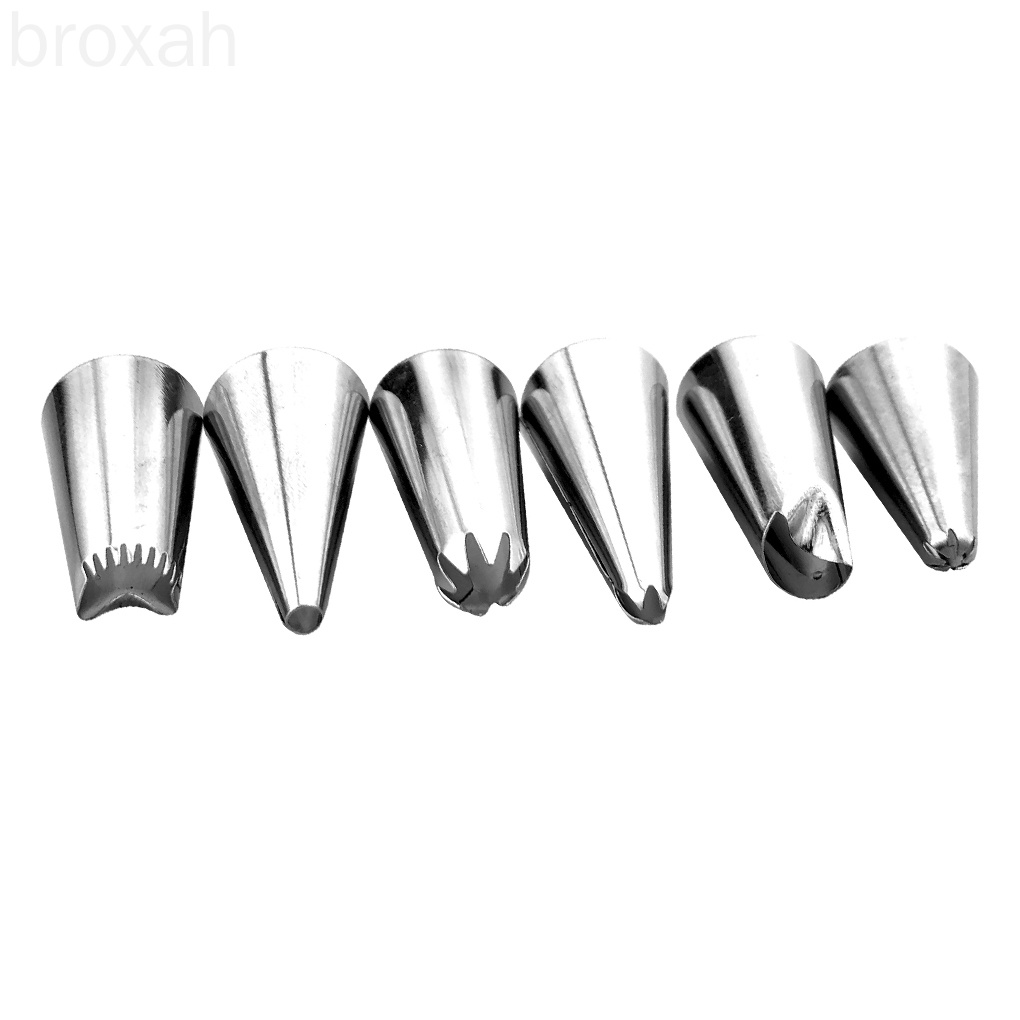 Bộ 8 Dụng Cụ Bắt Bông Kem Trang Trí Bánh Bằng Thép Không Gỉ