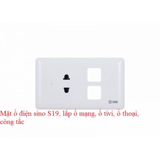 Mặt ổ điện sino, ổ mạng sino, ổ thoại sino, ổ tivi sino cao cấp