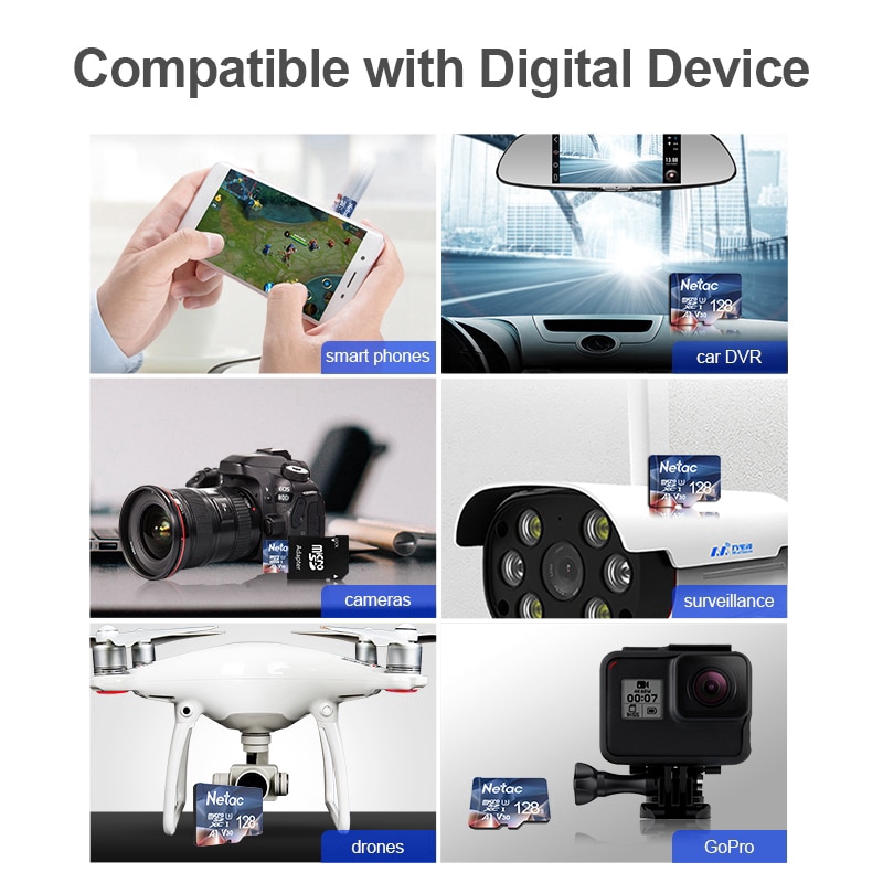 Thẻ Nhớ Micro Sd Tốc Độ Cao C10 Uhs 1 U3 V30 1tb 512gb 256gb 64gb | BigBuy360 - bigbuy360.vn