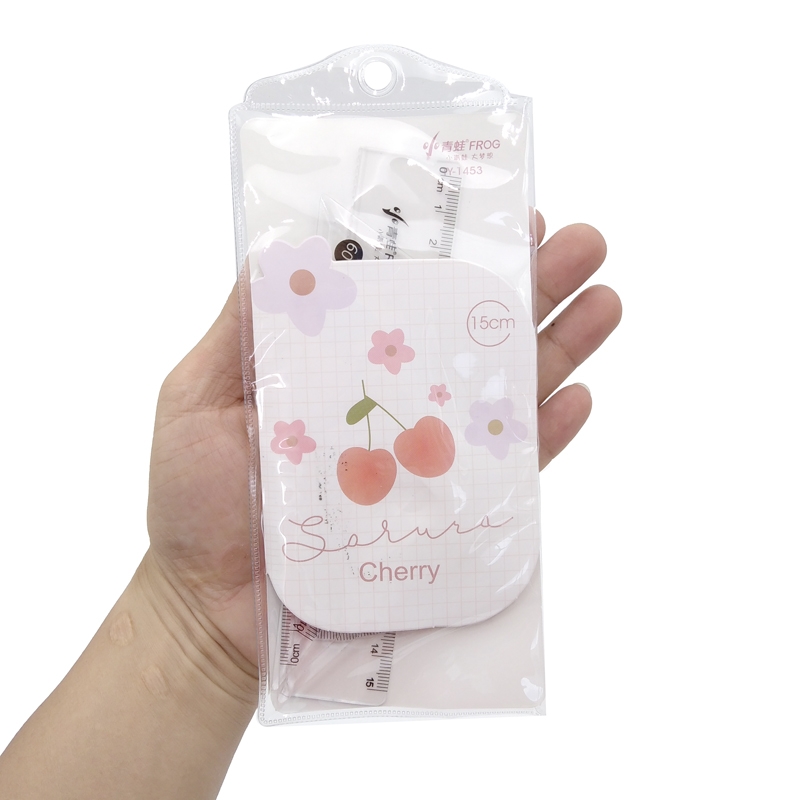 Bộ 4 Thước Cherry 15cm TY-1453