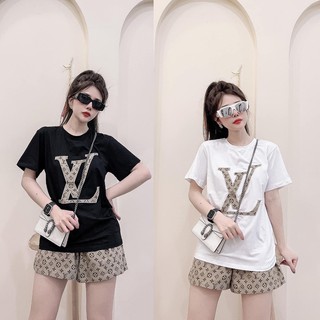 Bộ thun đùi họa tiết kí tự