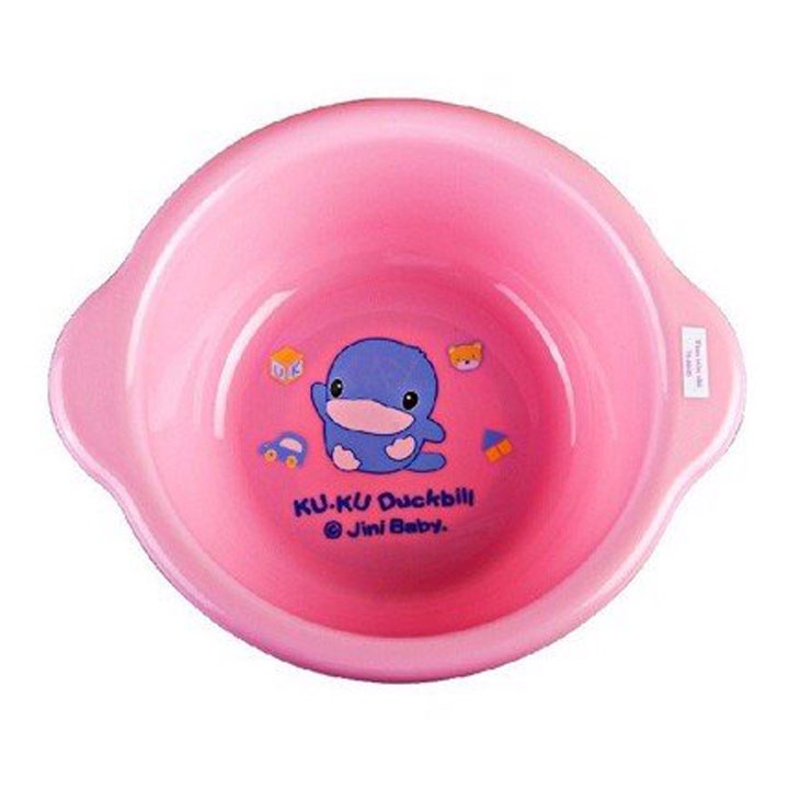 Thau nhựa tròn nhỏ vệ sinh Kuku KU-1053