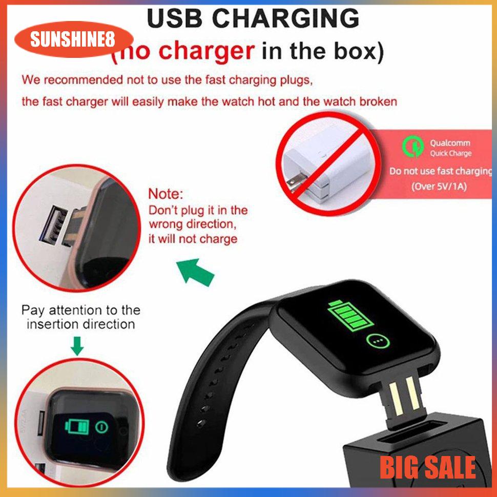 【SUN】Đồng Hồ Thông Minh Y68 Pro Kết Nối Bluetooth Hỗ Trợ Theo Dõi Sức Khỏe