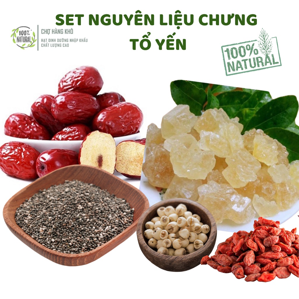 Set Nguyên Liệu Chưng Yến Bổ Dưỡng