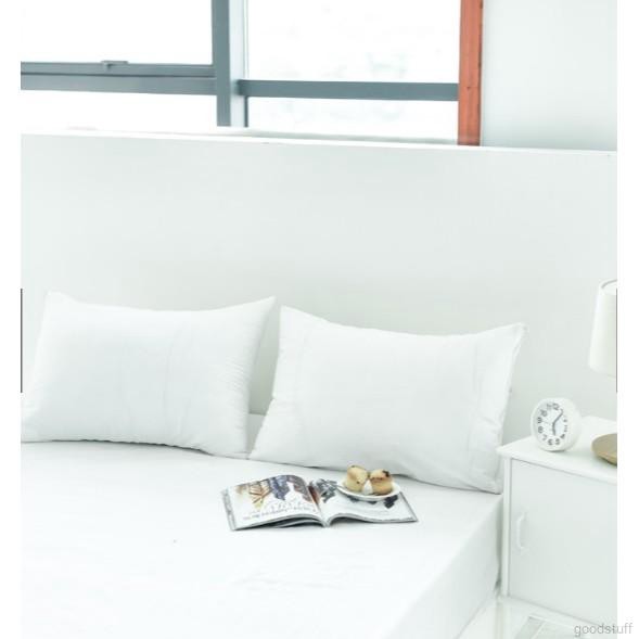 Túi bọc gối chống thấm nước 50x70cm màu trắng tinh khiết