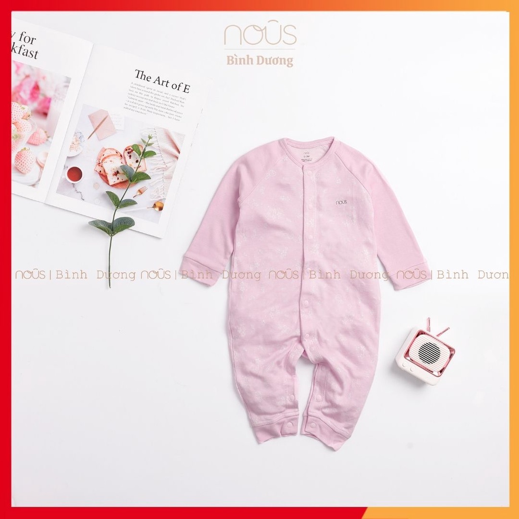 Bộ bodysuit nous không tất hồng thỏ - nous bình dương - nousbipbipstore [FREESHIP] [HỖ TRỢ ĐỔI TRẢ] [CHÍNH HÃNG]