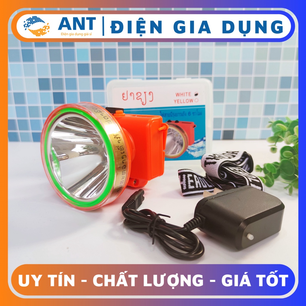 ĐÈN PIN ĐỘI ĐẦU LED HÀNG THÁI SIÊU SÁNG 200W CHIẾU XA T6 – LẶN NƯỚC SÂU 50M