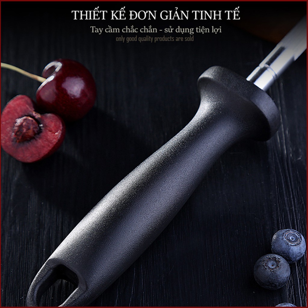 Cây liếc dao, liếp dao, mài dao, mài kéo thép hợp kim đa năng tiện dụng