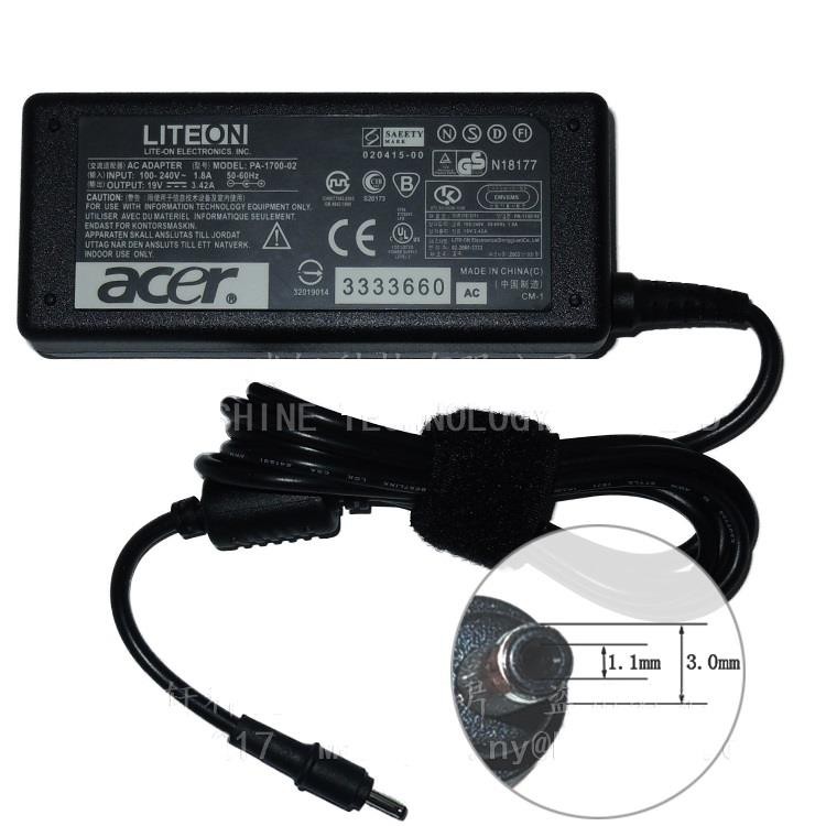 Sạc Laptop Acer Aspire 5517 5516 5515 5510 5500 5410 19V 3.42A Mới 100% Bảo Hành Toàn Quốc