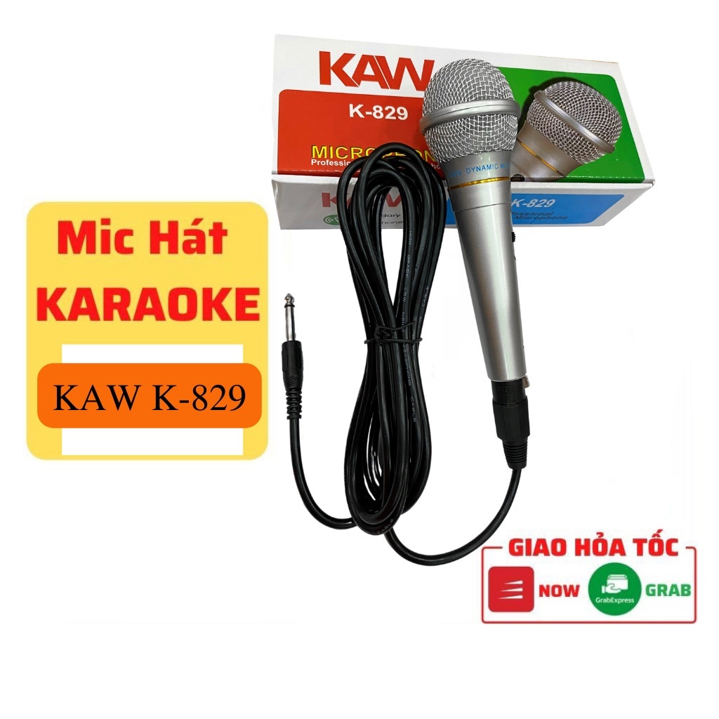 Mic Hát Karaoke XINGMA AK-319 - Thế hệ mới cho âm thanh sống động, Sử Dụng Cho Loa Kéo - Ampli- Tivi Chống Hú-Chống Rè