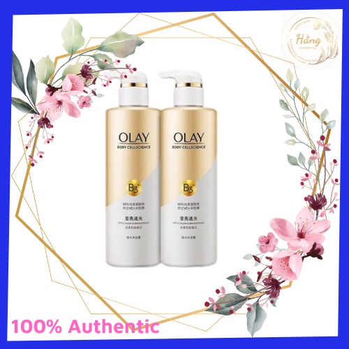 Sữa tắm dưỡng thể sáng da OLAY Body Cellscience