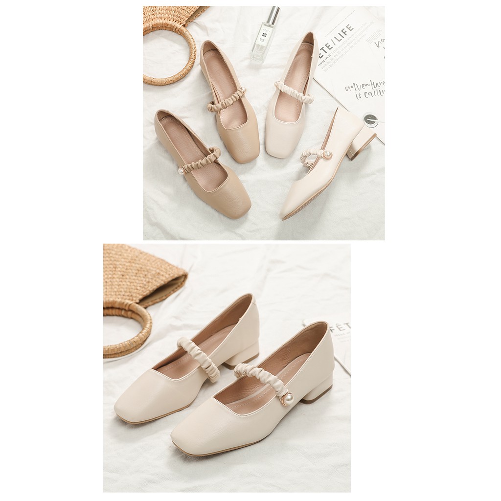 [Order] Mẫu giày Mary Jane mũi vuông điệu đà | BigBuy360 - bigbuy360.vn