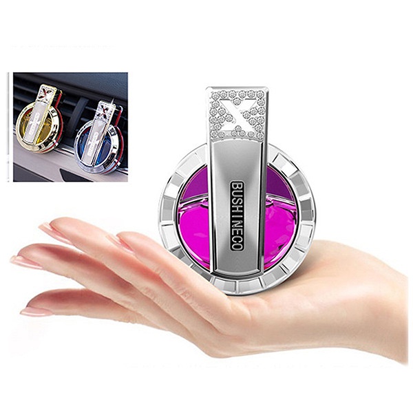 Nước Hoa Kẹp Cửa Gió Bushineco - Nước Hoa Ô Tô Thơm Mát, Khử Mùi Xe Hơi , Chống Say Xe Ô Tô