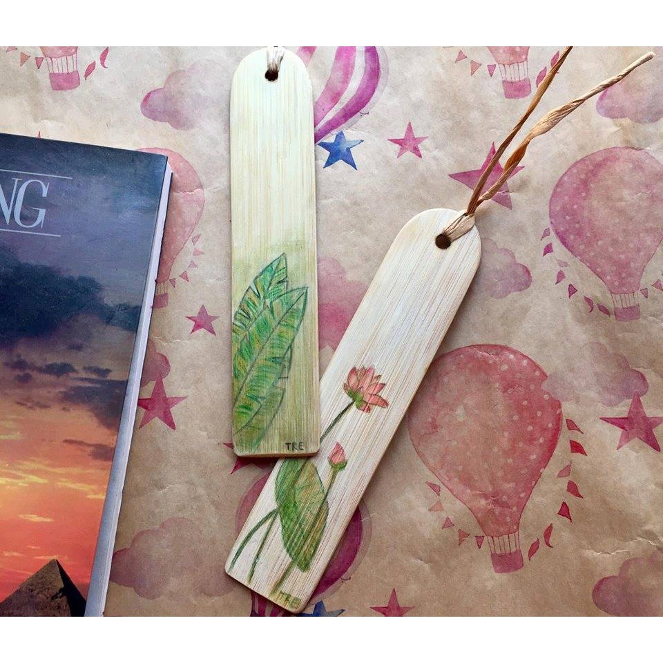 Bookmark- kẹp sách tre