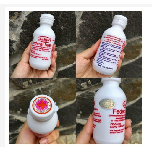 [Hàng chuẩn] [Bật tông] 2 chai sữa non CLARINS deral bath dùng để tắm - kích-trắng da 100ml (có tem chống hàng giả)
