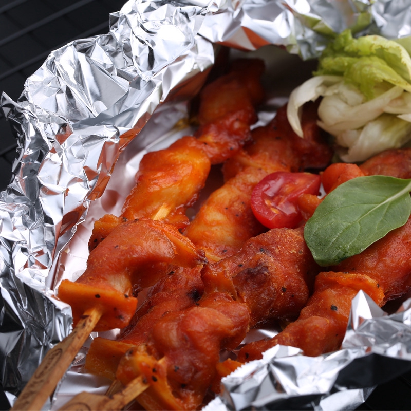 Giấy Bạc Nướng BBQ Size 30cm X 5m