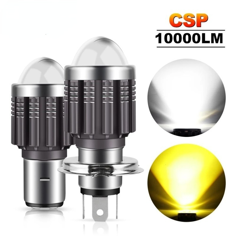 Đèn Pha Led 12-80V Nhiều Màu Sắc Cho Xe Máy/Xe Đạp Điện