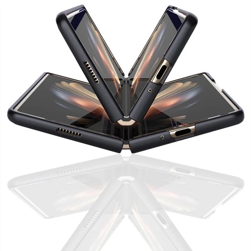 Ốp điện thoại mặt vải nhám chống va đập cho Samsung Galaxy Z Fold3 Z Fold 3 2 5g Fold2 Z Flip3