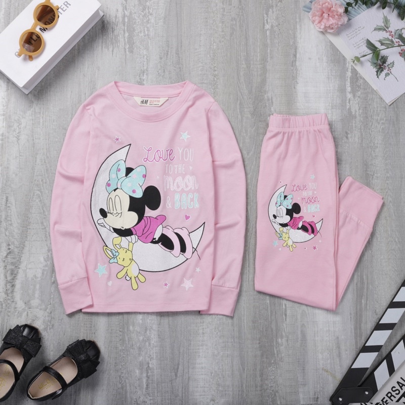 ❤️❤️ Giá siêu rẻ ❌ Bộ dài tay bé gái cotton xuất size đại 18-42kg