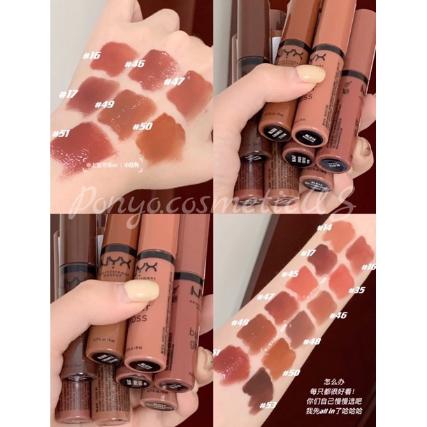 Son Bóng Butter Gloss Full Bảng Màu