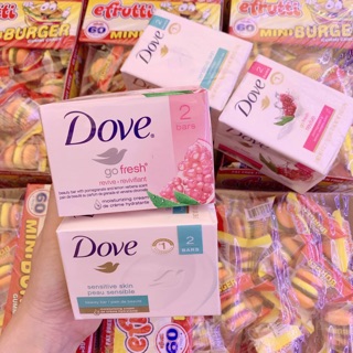 XÀ PHÒNG CỤC DOVE lốc 2 cục 113g