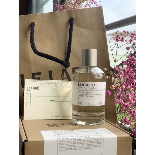 Nước hoa Le Labo Santal 33 EDP 100ml