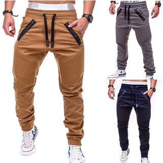 Pants Cargo Pants New Casual Sports Pants Fashion Tether Elastic Sports Pants Beam Feet Pants Overalls