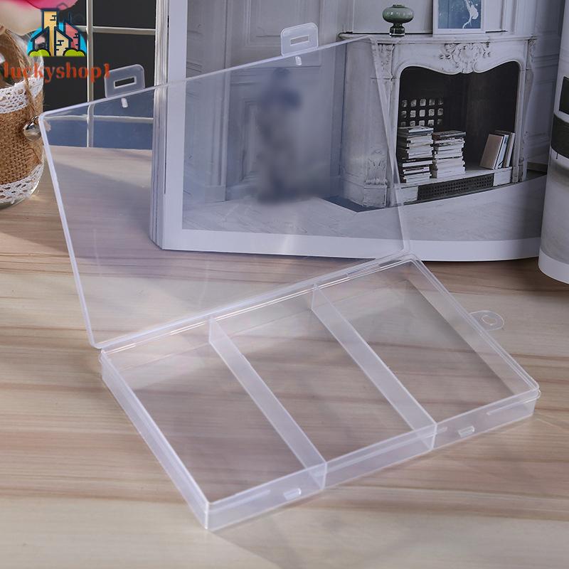 Hộp Nhựa 3 Ngăn Đựng Thuốc / Trang Sức Đa Năng Tiện Dụng