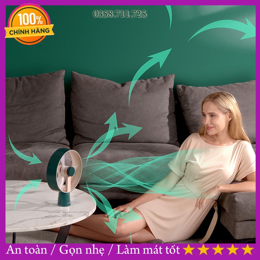 Quạt để bàn Coplax Thụy sĩ êm ái độ bền cao, quạt cây nâng hạ được độ cao tiện ích