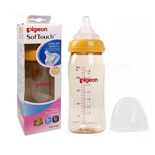 Bình sữa Pigeon SofTouch   PPSU 160ml /240ml