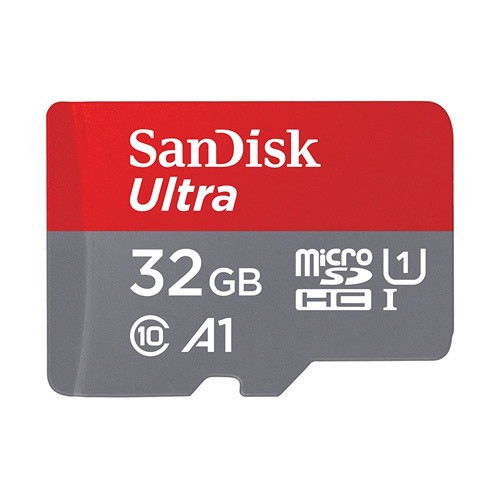 Thẻ nhớ SanDisk Ultra microSDHC UHS-I chuẩn A1(4G, 16, 32, 64GB)