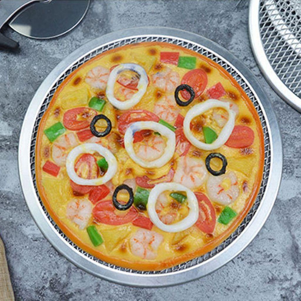 Khay Tròn Nướng Bánh Pizza 6-12 Trong Lò Vi Sóng
