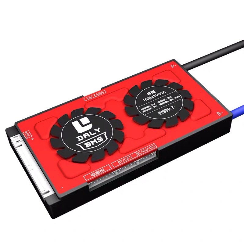 Mạch BMS DALY 48V/60V/72V bảo vệ pin sắt, lipol, kết nối điện thoại