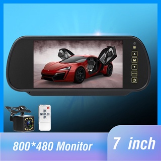 Gương chiếu hậu màn hình tft lcd 7 inch hỗ trợ đỗ xe tầm nhìn đêm