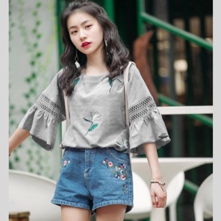 Áo kiểu (oder 3-5h quảng châu) mã 153